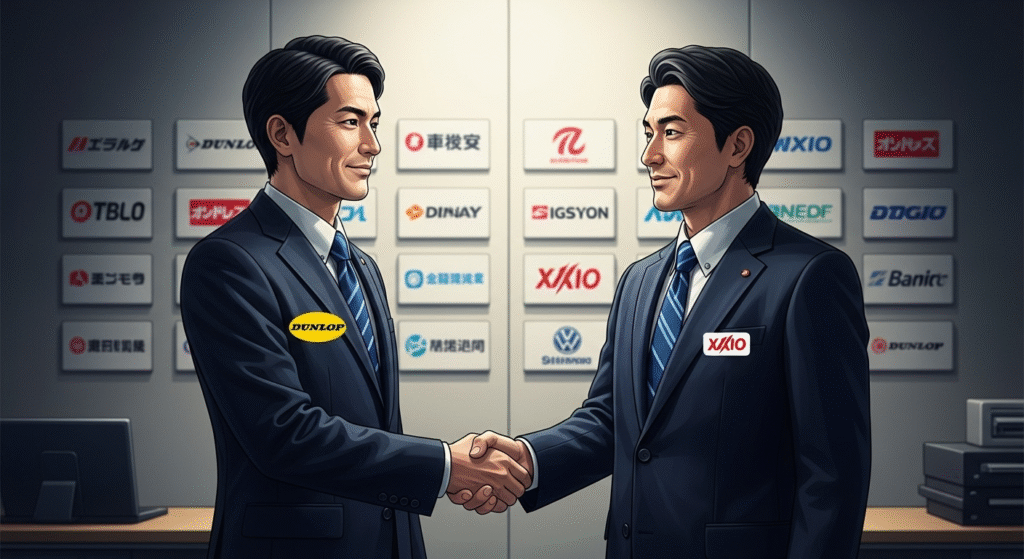 ゼクシオとダンロップの関係はダンロップの主力ブランド