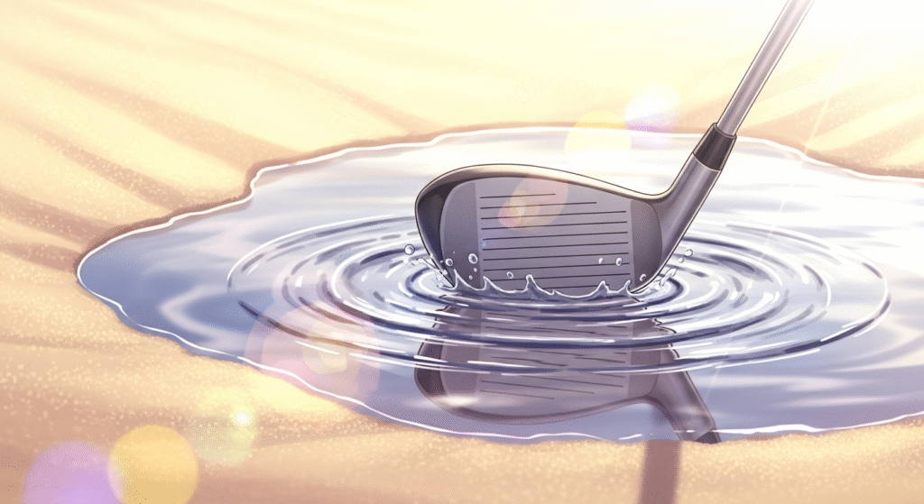 誤ってクラブが水に触れたらペナルティ？