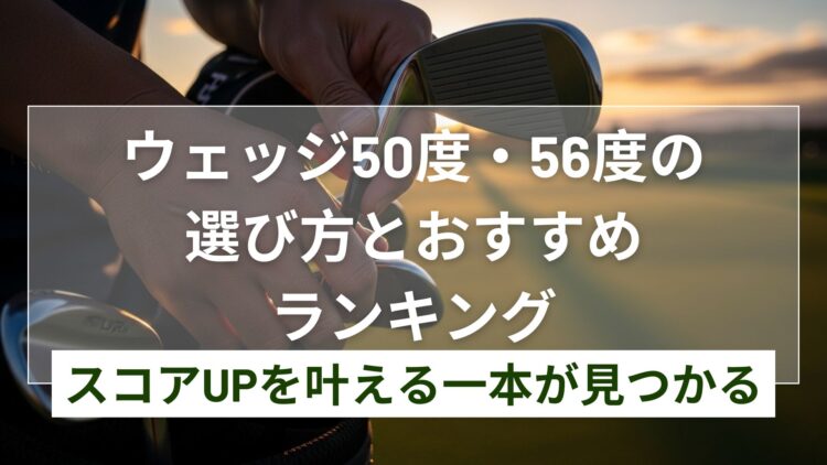 ウェッジ 50・56度の飛距離と使い分け！スコアUPセッティング
