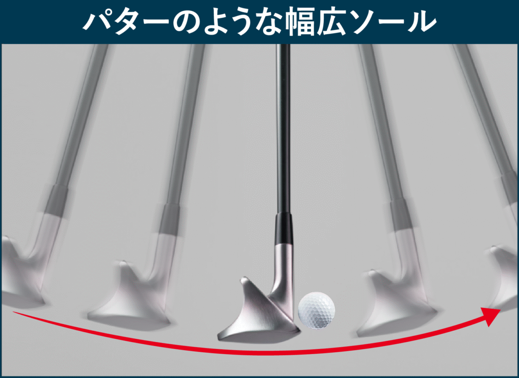 打ち方のコツはパターストロークが基本