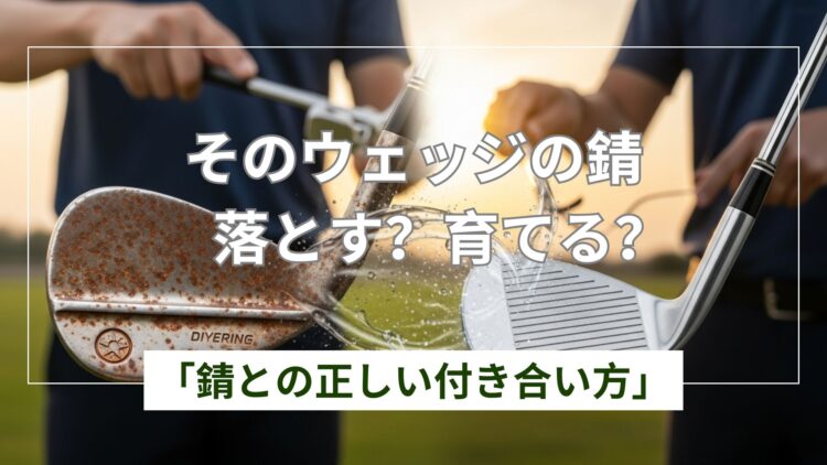 ウェッジの錆取りは5分で解決！100均・ピカールで簡単