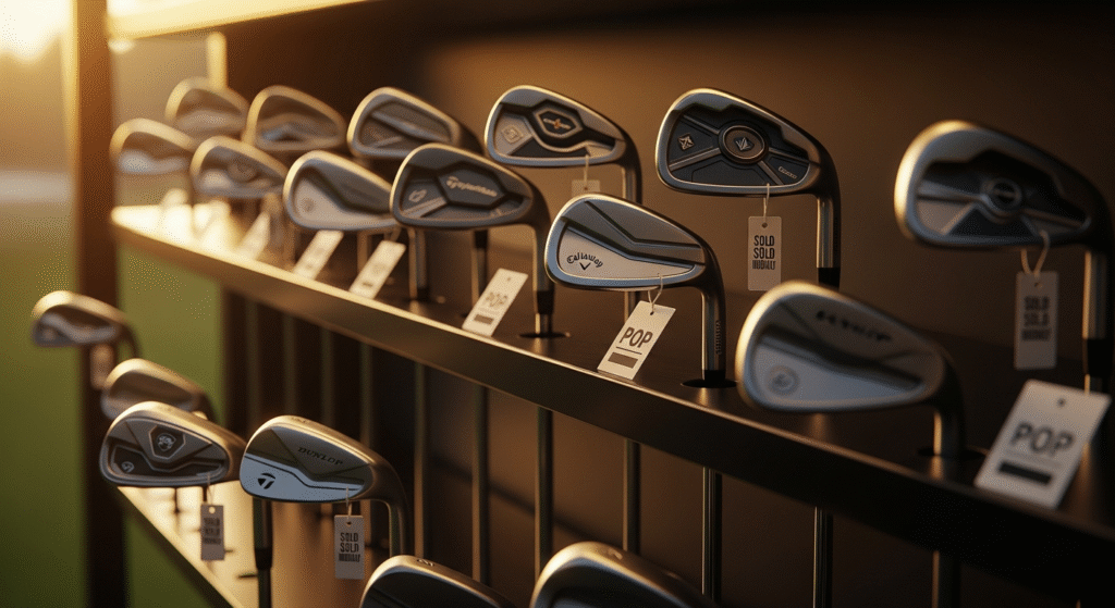 アイアン 単品で買えるメーカーは？主要ブランドの対応状況をチェック