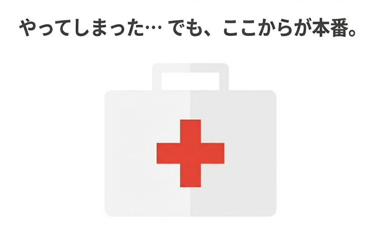 OBになったらどこから打つかは、原則は直前に打った場所から打つ
