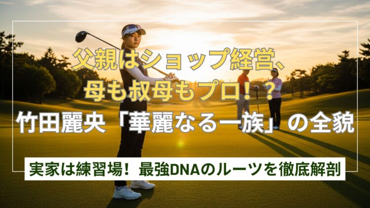 竹田麗央の父親はショップ経営！実家や華麗なる家族構成を公開