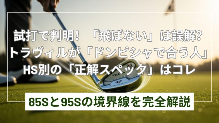 トラヴィルシャフトが合う人は?HS別選び方と試打評価