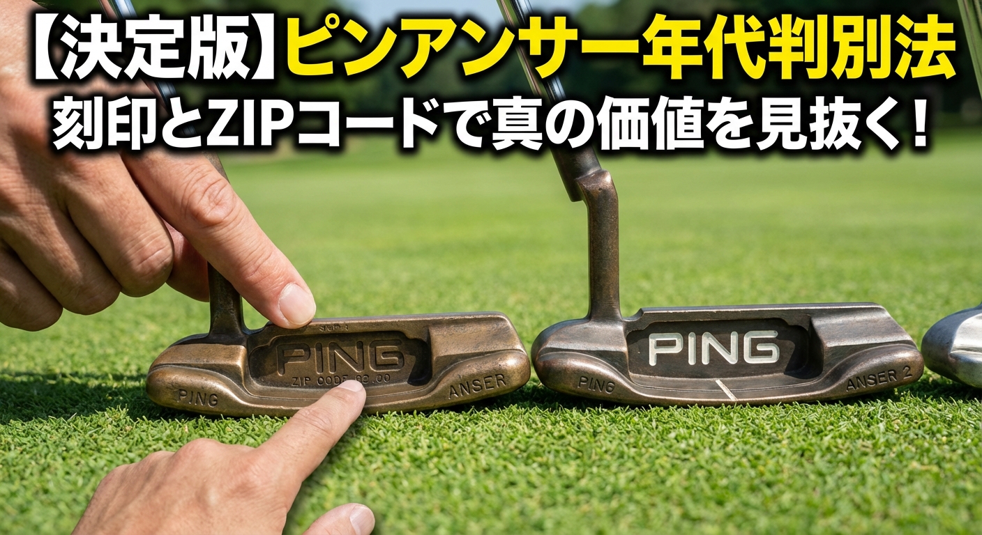 決定版】ピンアンサーの年代見分け方！刻印で価値を判定 - Luxury Golf