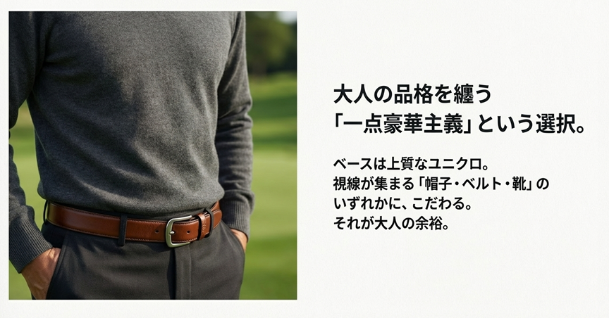 50代におすすめのゴルフウェアの人気ブランドは?