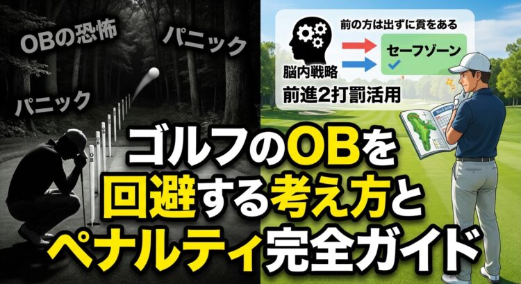 ゴルフのOBを回避する考え方とペナルティ完全ガイド