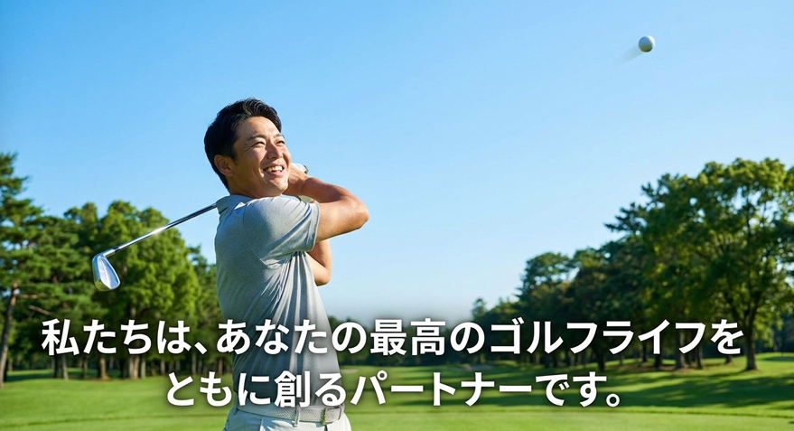 最高のゴルフライフをともに創るパートナー 住地ゴルフ